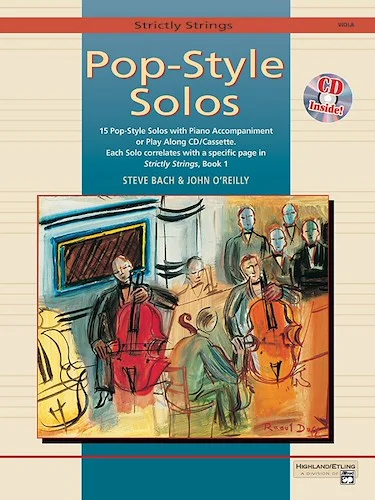 Strictly Strings, Pop-Style Solos: 15 Pop-Style Solos with Piano Accompaniment