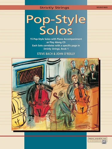 Strictly Strings, Pop-Style Solos: 15 Pop-Style Solos with Piano Accompaniment