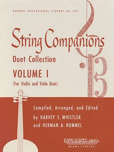 String Companions, Volume 1 - Violin and Viola Duet Collection
