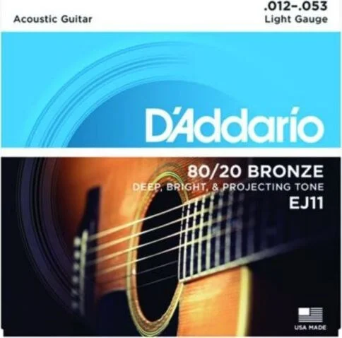 String, D'Add 80/20 Brz Lite Acoustic