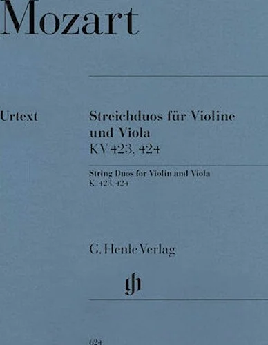 String Duos for Violin and Viola K423, 424