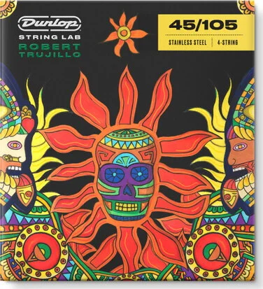 STRING LAB SERIES ROBERT TRUJILLO STAINLESS STEEL BASS STRINGS 45-105