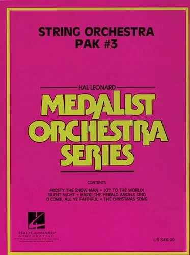 String Orchestra Pak #3