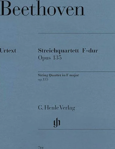 String Quartet F Major Op. 135
