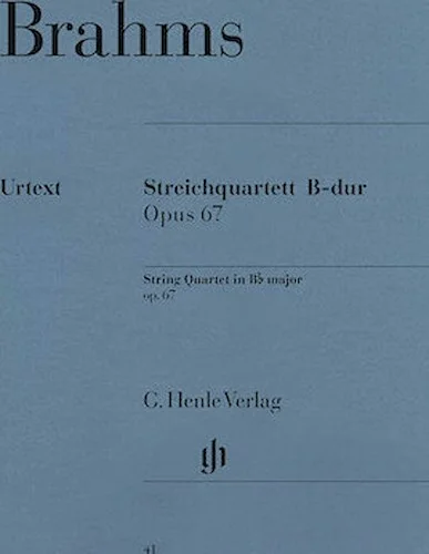 String Quartet in B-flat Major, Op. 67