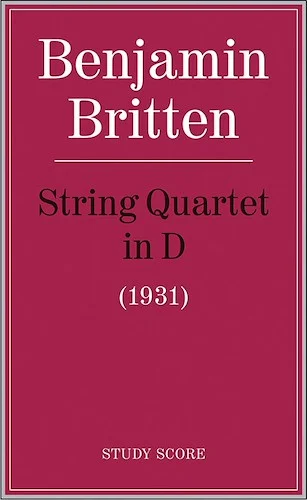 String Quartet in D