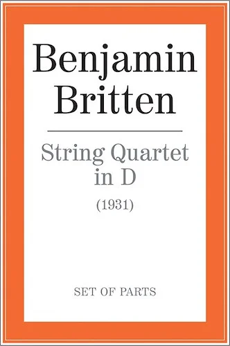 String Quartet in D