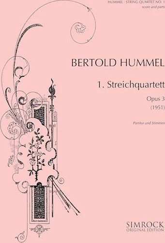 String Quartet No, 1, Op. 3 (1951)