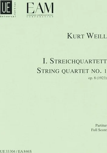 String Quartet No. 1, Op. 8