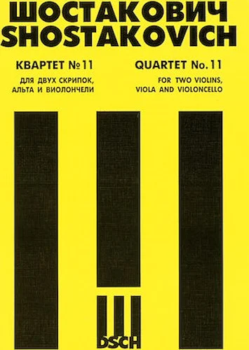 String Quartet No. 11, Op. 122 - Score