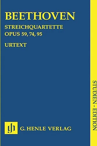 String Quartets Op. 59, 74, 95
