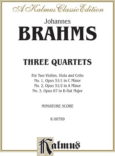 String Quartets: Opus 51, Nos. 1 & 2, Opus 67