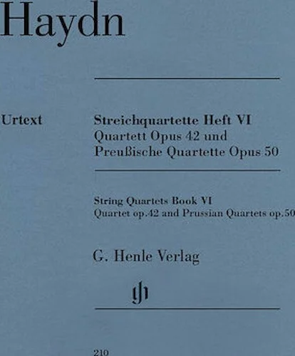 String Quartets, Vol. VI, Op.42 and Op.50 (Prussian Quartets)