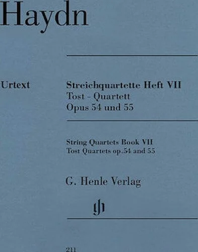 String Quartets, Vol. VII, Op. 54 and Op. 55 (Tost Quartets)