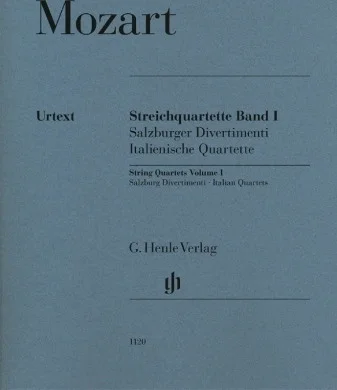 String Quartets Volume 1 (italian Quartets, Salzburg Divertimenti) Set Of Parts