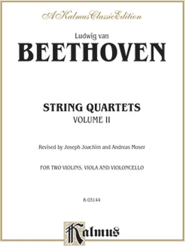 String Quartets, Volume II, Opus 59, Nos. 1-3; Opus 74; Opus 95