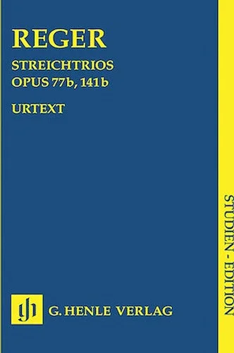 String Trios A minor Op. 77b and D minor Op. 141b