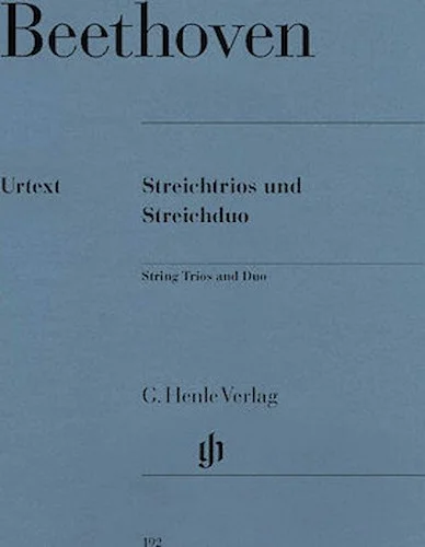 String Trios Op. 3, 8, and 9 and String Duo WoO 32