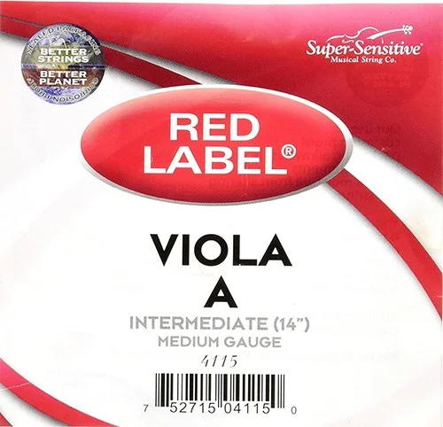 String, Viola A 14" Int 3/4 Ss