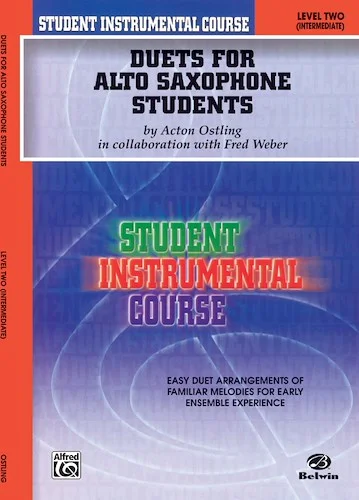 Student Instrumental Course: Duets for Alto Saxophone Students, Level II