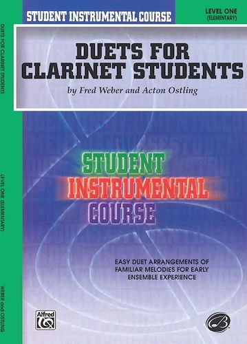 Student Instrumental Course: Duets for Clarinet Students, Level I