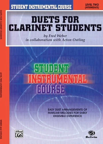 Student Instrumental Course: Duets for Clarinet Students, Level II