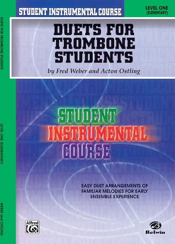 Student Instrumental Course: Duets for Trombone Students, Level I