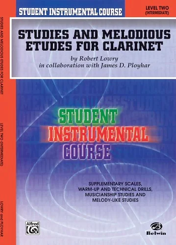 Student Instrumental Course: Studies and Melodious Etudes for Clarinet, Level II