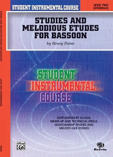 Student Instrumental Course: Studies and Melodious Etudes for Bassoon, Level II