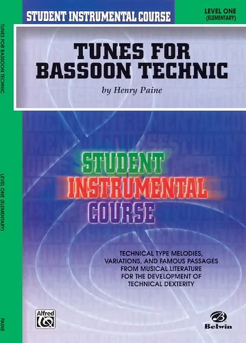 Student Instrumental Course: Tunes for Bassoon Technic, Level I