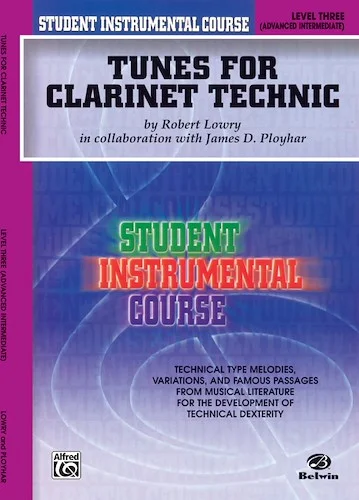 Student Instrumental Course: Tunes for Clarinet Technic, Level III