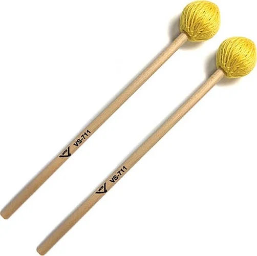 Student Marimba Mallets - Set of Hard Birch Mallets with Yarn