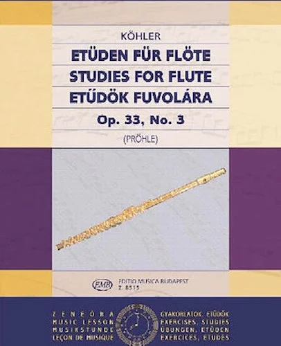 Studies Op. 33 - Volume 3