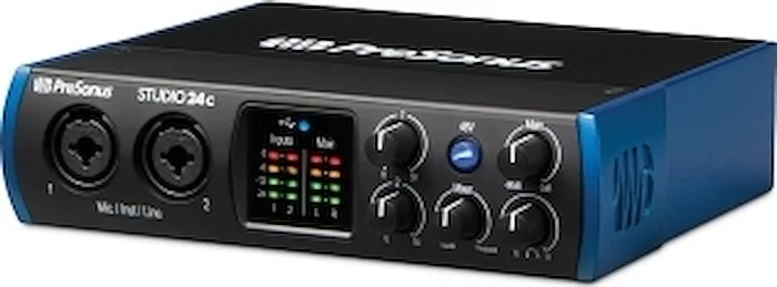 Studio 24c - USB-C Audio Interface with StudioOne  Artist Software