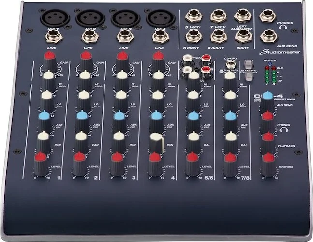 StudioMaster C2-4C2-4 4 Channel Compact Mixer