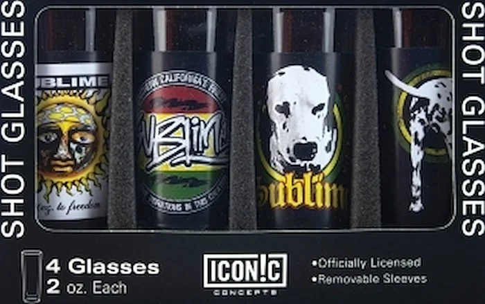 Sublime 4-Piece Shot Glass Set