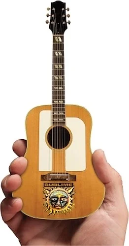 Sublime - Acoustic Guitar with Sun Face and Logo
