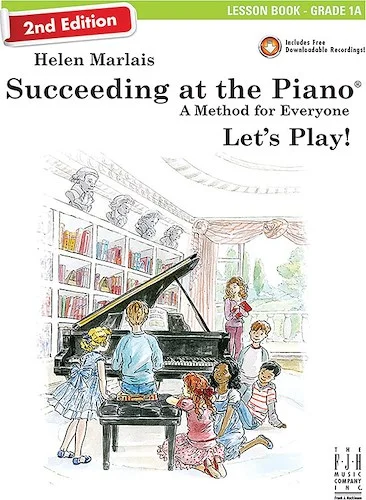 Succeeding at the Piano Lesson Book - Grade 1A (2nd Edition)<br>