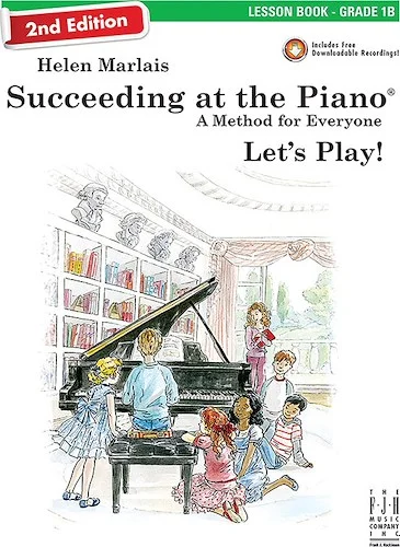 Succeeding at the Piano Lesson Book - Grade 1B (2nd Edition)<br>