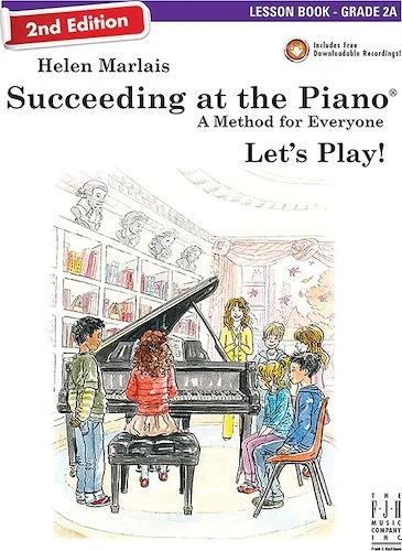 Succeeding at the Piano Lesson Book - Grade 2A (2nd Edition)<br>