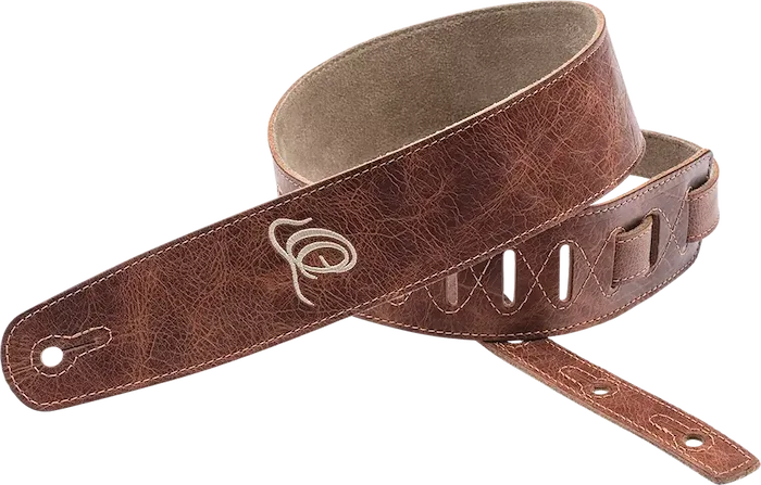 Suede Series 2 3/8" Wide Guitar - Instrument Suede Leather Strap