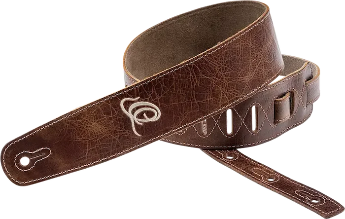 Suede Series 2 3/8" Wide Guitar - Instrument Suede Leather Strap