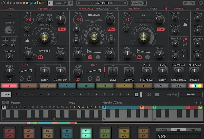 Sugar Bytes DrumComputer (Download) <br>Synthetic Beats