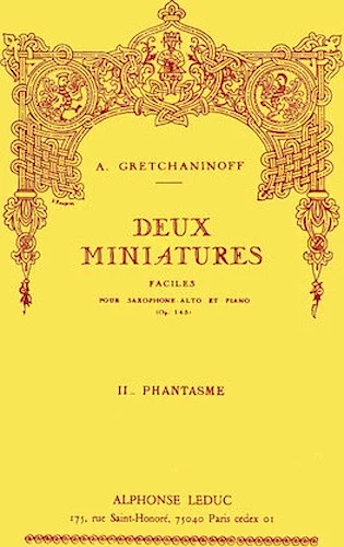 Suite Miniature Op. 145, No. 9 - Phantasme