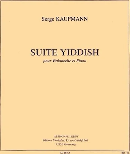 Suite Yiddish (cello & Piano)