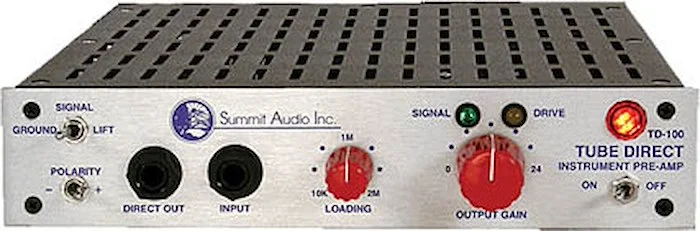 Summit TD100 Instrument Preamp and Direct Box