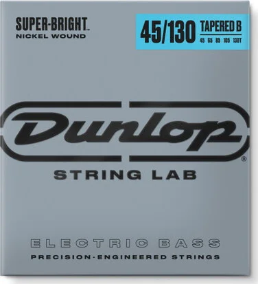SUPER BRIGHT NICKEL WOUND TAPERED BASS STRINGS 45-130 | 5-STRING