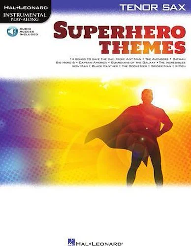 Superhero Themes Instrumental Play-Along for Tenor Sax