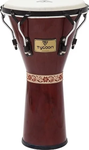 Supremo Series Mahogany Finish Djembe