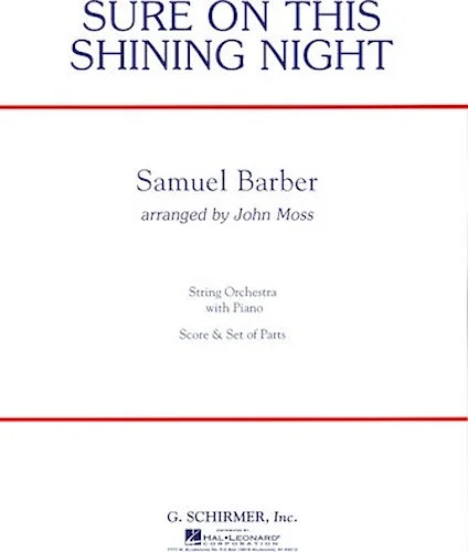 Sure on This Shining Night